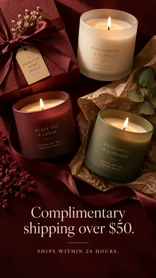 Candle gifting email artwork